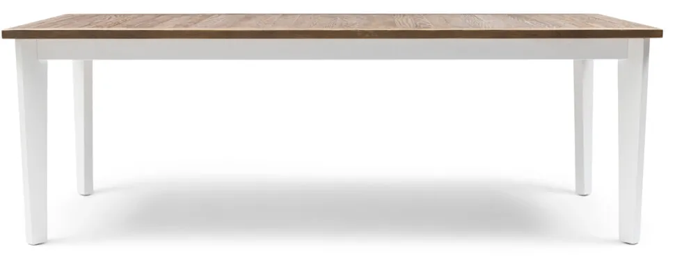 Eettafel Xavier Eikenhout en populierenhout