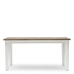 Eettafel Xavier Eikenhout en populierenhout