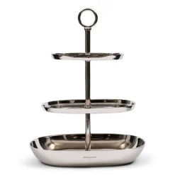 Etagère Bexley 49cm hoog, kleur Zilver