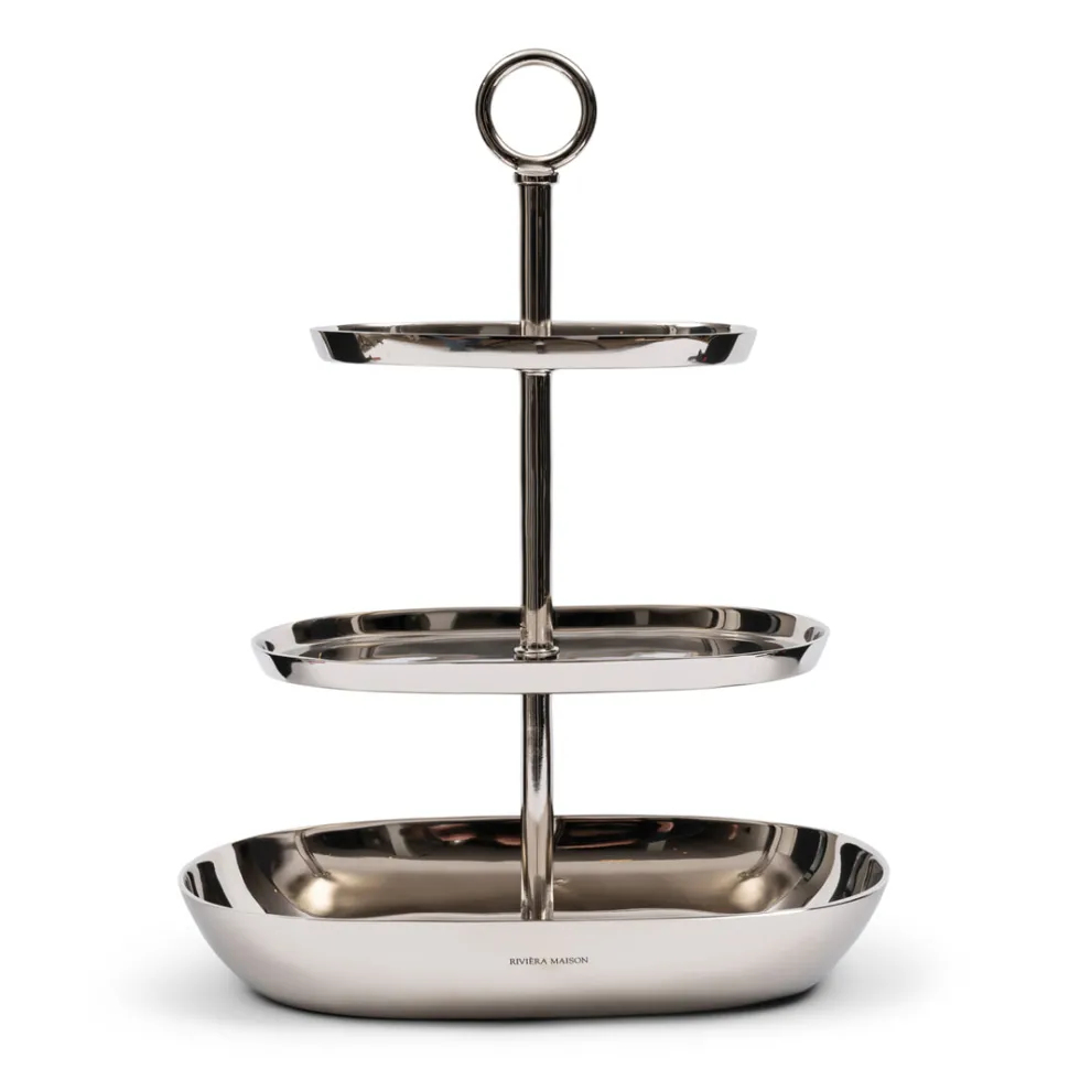Etagère Bexley 49cm hoog, kleur Zilver