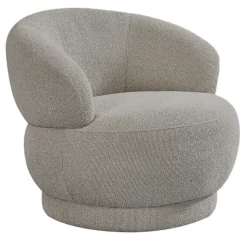 Fauteuil Alvito Bouclé