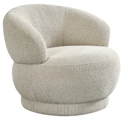Fauteuil Alvito Bouclé
