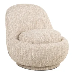 Fauteuil Arlanda Geweven stof, kleur Beige