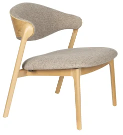 Fauteuil Babington Stof en beukenhout