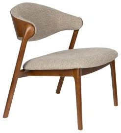 Fauteuil Babington Stof en beukenhout