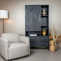 Fauteuil Bradfort Geweven