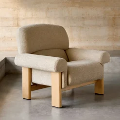 Fauteuil Cabana Chenille, kleur Beige