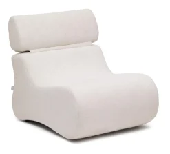 Fauteuil Club Chenille, kleur Naturel
