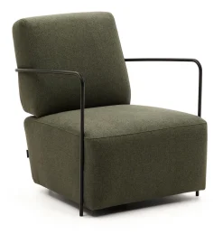 Fauteuil Gamer Stof, kleur Donkergroen