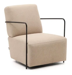 Fauteuil Gamer Stof, kleur Beige