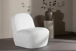 Fauteuil Hadiyah Bouclé