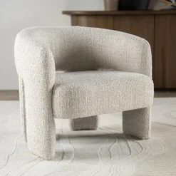 Fauteuil Hamilton Grove Bouclé