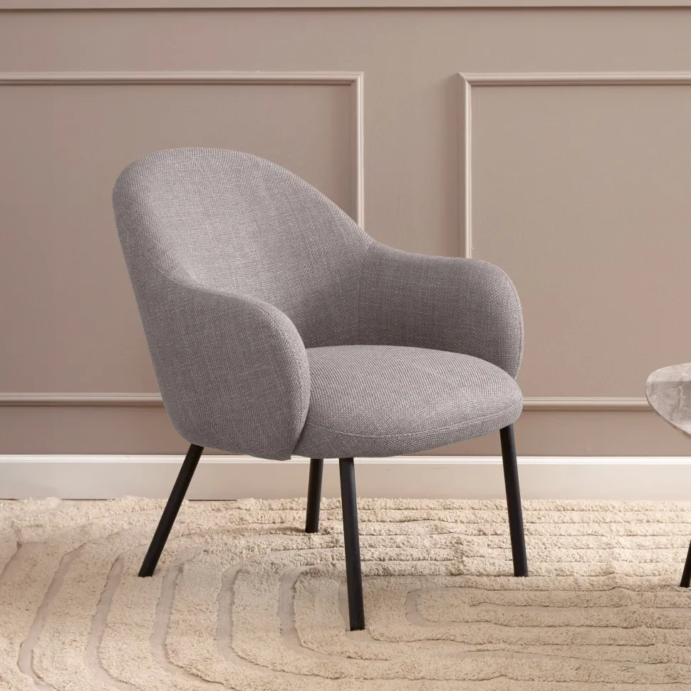 Fauteuil Jacquilyn Structuurstof