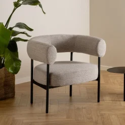 Fauteuil Jhamal kleur Beige