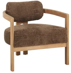 Fauteuil Kelly Chenille, kleur Naturel