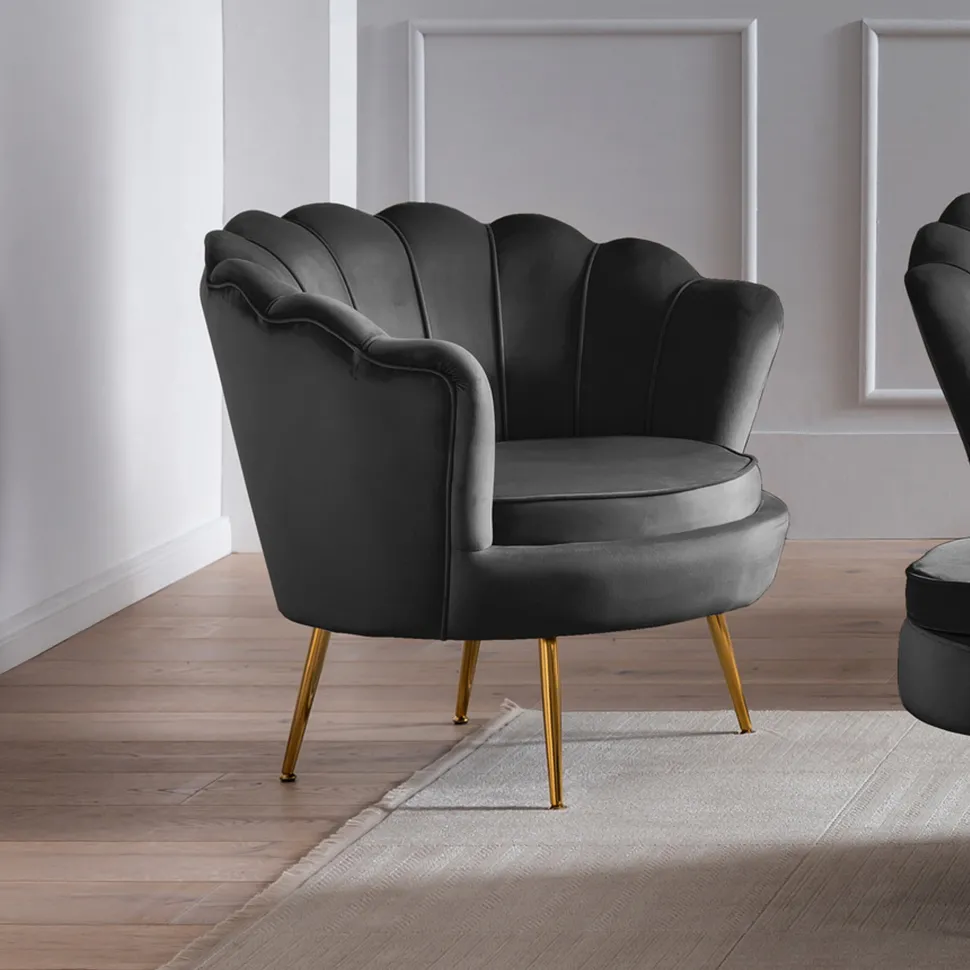 Fauteuil Lizzy Velvet