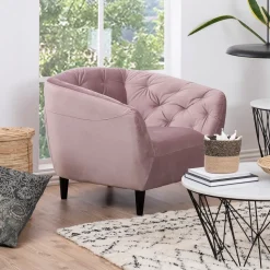 Fauteuil Loes Velvet