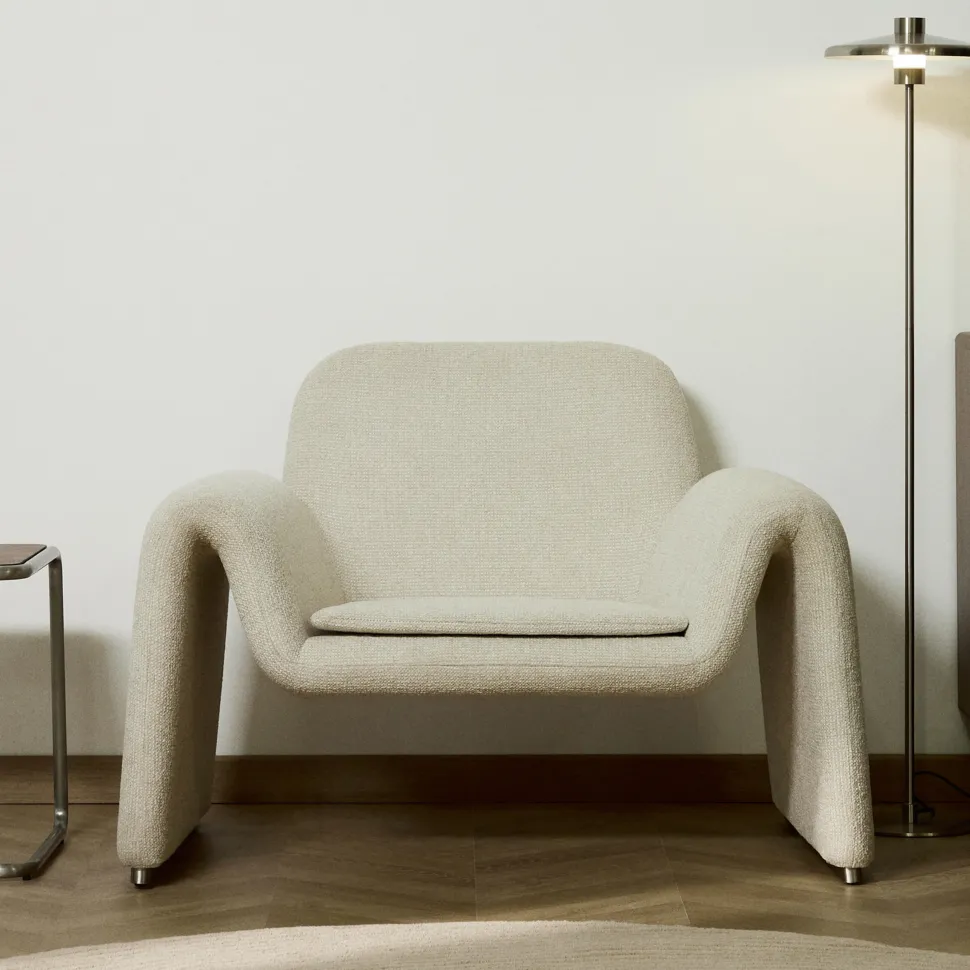 Fauteuil Melvia Chenille