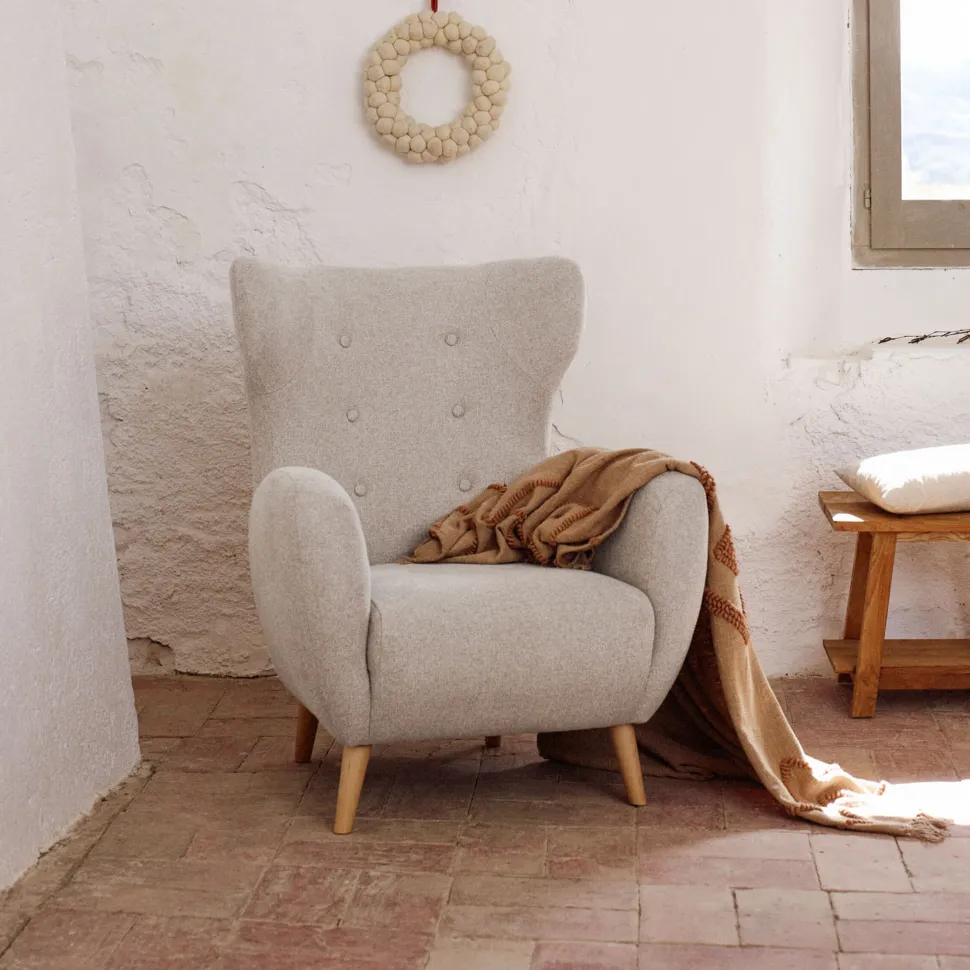 Fauteuil Patio kleur Beige