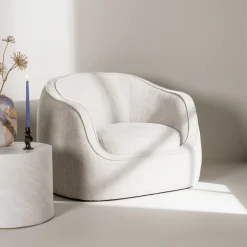 Fauteuil Quentella kleur Lichtgrijs