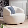 Fauteuil Rayfield Bouclé