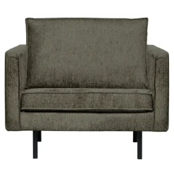 Fauteuil Rodeo Structure Velvet, kleur Frost