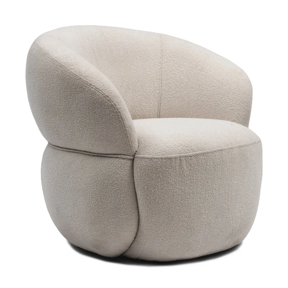 Fauteuil San Remo Bouclé