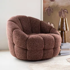 Fauteuil Tina Bouclé