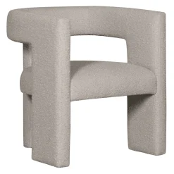 Fauteuil Tiwa Bouclé