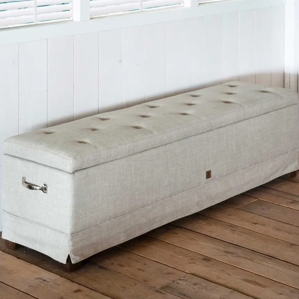 Halbank The Club Linen, kleur Flax