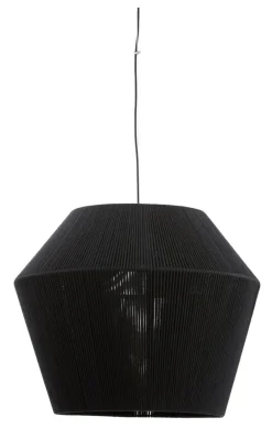 Hanglamp Agaro Katoen, kleur Zwart