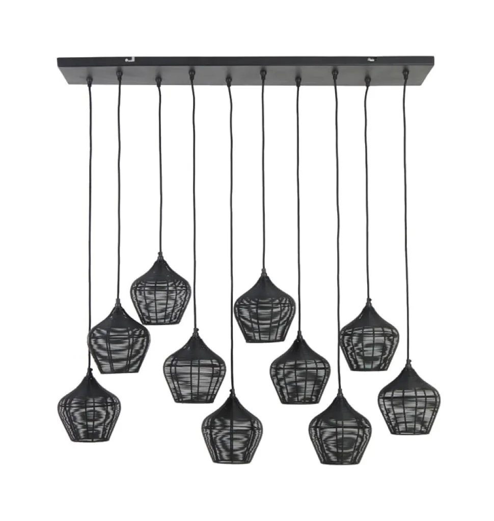 Hanglamp Alvaro 10-Lamps