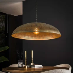 Hanglamp Aubre Metaal, Ø90cm, kleur Brons Antiek