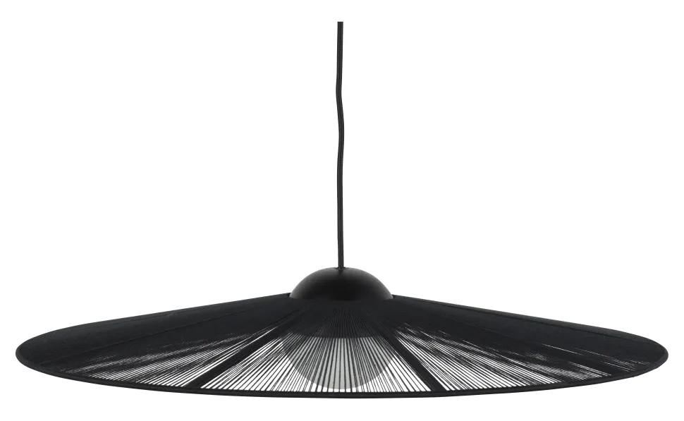 Hanglamp Belle Touw, kleur Zwart