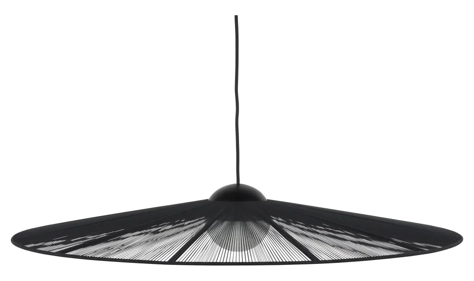 Hanglamp Belle Touw, kleur Zwart