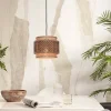 Hanglamp Bhutan Bamboe, 25cm, kleur Naturel