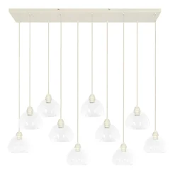 Hanglamp Bisho kleur Crème