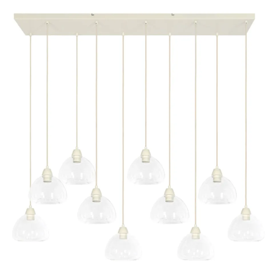 Hanglamp Bisho kleur Crème