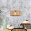 Hanglamp Bromo Rond, Bamboe
