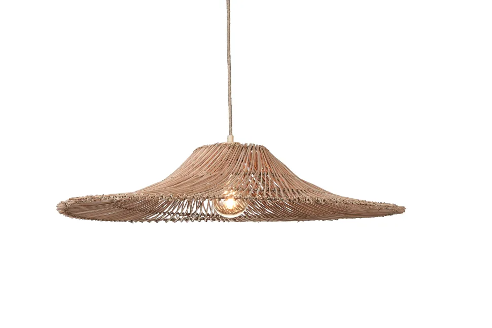 Hanglamp Cancun Rattan, kleur Naturel