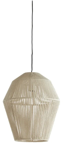 Hanglamp Deya 38cm, kleur Crème