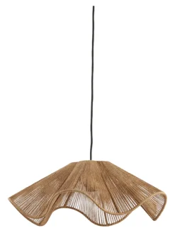 Hanglamp Fodara Jute, kleur Naturel