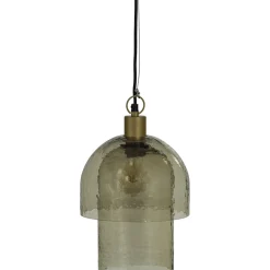 Hanglamp Gigi Gehamerd Glas, kleur Naturel