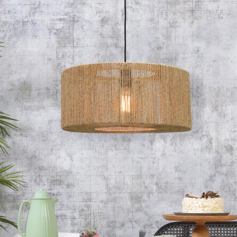 Hanglamp Iguazu Rond, Jute