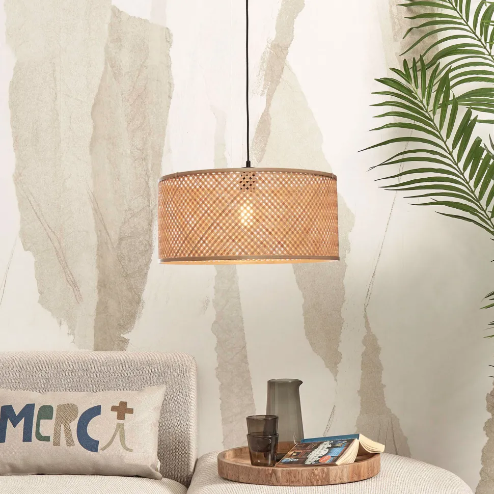 Hanglamp Java Bamboe, 50cm
