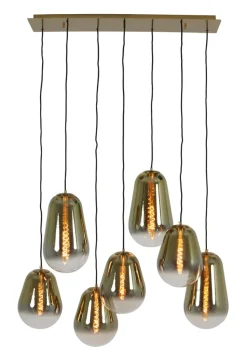 Hanglamp Maeve 7-Lamps, kleur Goud