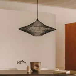 Hanglamp Makai 87cm, kleur Zwart