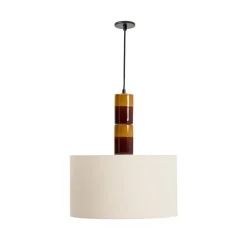 Hanglamp Mavran Keramiek en stof