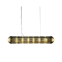 Hanglamp Mula 120cm, kleur Brons
