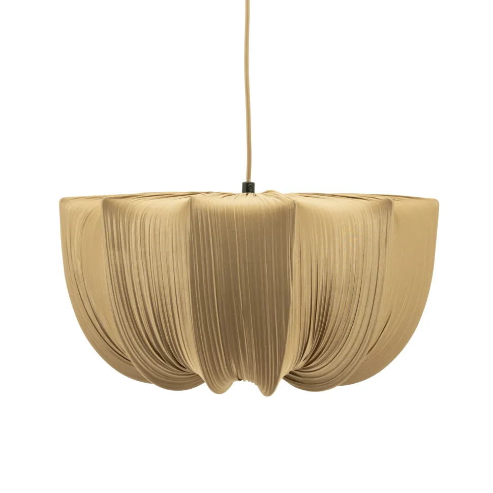 Hanglamp Nuvia Stof, kleur Naturel
